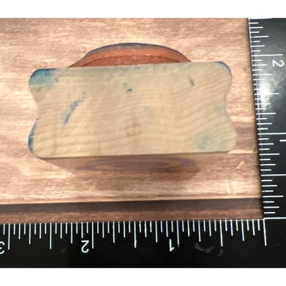 Rubber Stampede Decorative Swirl Wood Mounted Rubber Stamp A2327C - Picture 6 of 6